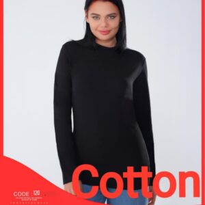 بدي قطن بكم نسائي هاف كول مشد وملابس داخلية